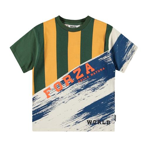Molo Rodney Short Sleeve T-Shirt Mash Up 122 cm  Gul  122 cm  Drenge