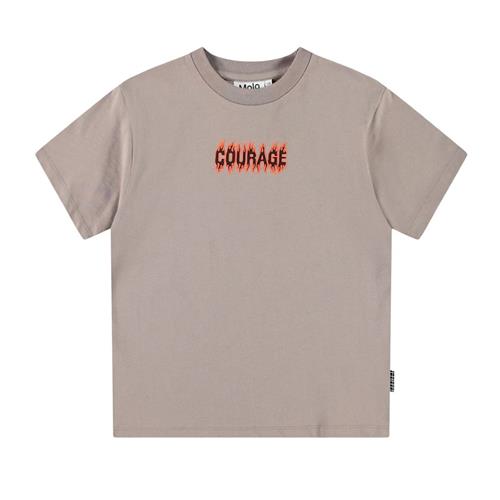 Molo Rodney Short-Sleeved T-Shirt Cinder Rock 128 cm  Grå  128 cm  Drenge