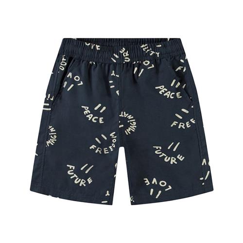 Molo Avart Shorts Smile Words 140 cm  Marineblå  140 cm  Drenge