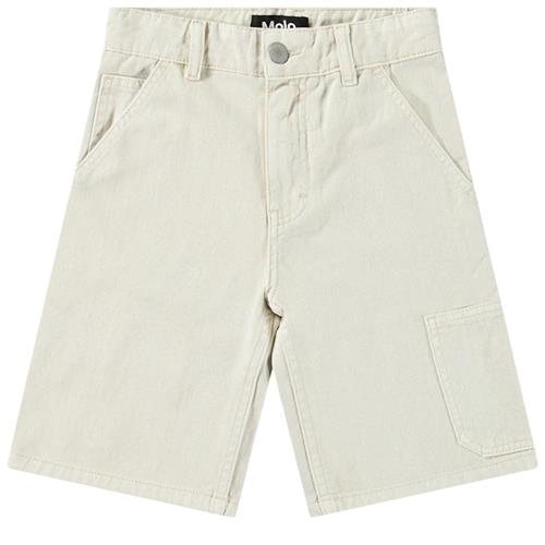 Molo Archie Woven Pants White Noise 98 cm  Hvid  98 cm  Drenge