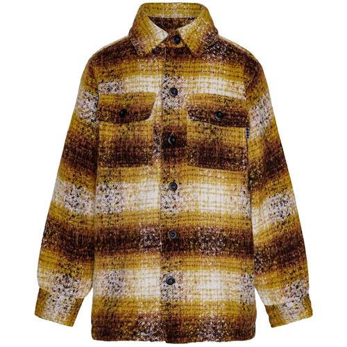 Molo Hayes Ternet Skjortejakke Brilliance Mist 110 cm  Brun  110 cm  Drenge, Piger