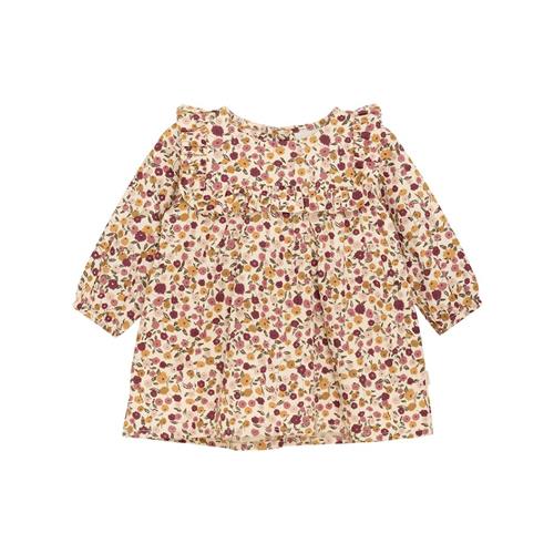 Minymo Casual kjole i Eggnog 74 cm  Creme  74 cm  Piger