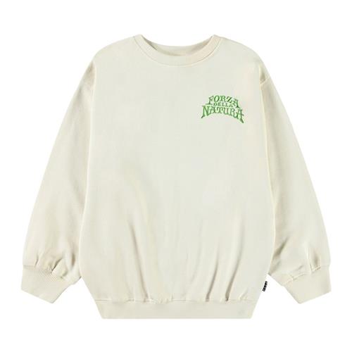 Molo Monti Sweatshirt Jaguar And Snake 104cm  Beige  104 cm  Drenge