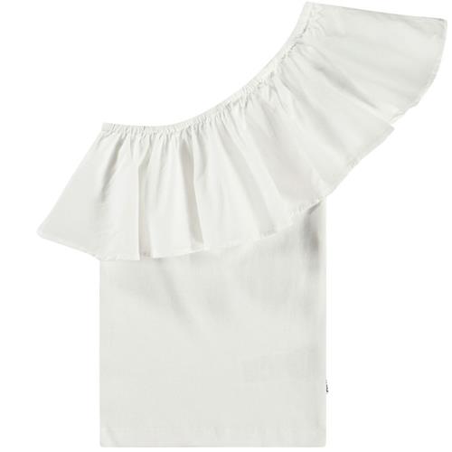 Molo Rebecca Sleeveless Top Crisp White 98/104 cm  Hvid  98/104 cm  Piger