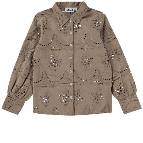Molo Runa Bluse Moth Grey 98/104 cm  Grå  98/104 cm  Piger