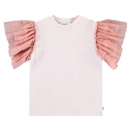 Molo Robyn Short Sleeve T-Shirt Charlotte Pink 110 cm  Lyserød  110 cm  Piger
