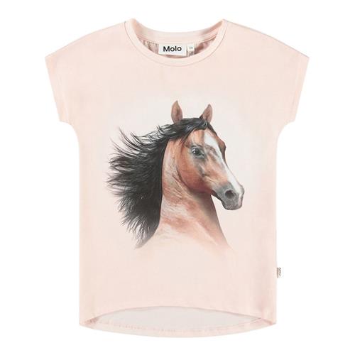 Molo Ragnhilde T-Shirt Pony Amour 116 cm  Lyserød  116 cm  Piger