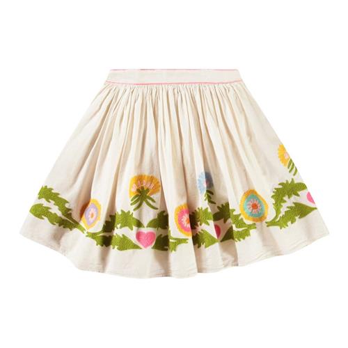 Molo Bonnie Skirt Dandelion Border 110/116 cm  Beige  110/116 cm  Piger