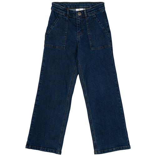 The New Nydia Brede Jeans Light Blue Denim Light Blue Denim 11-12 Y  Blå  11-12 år  Piger