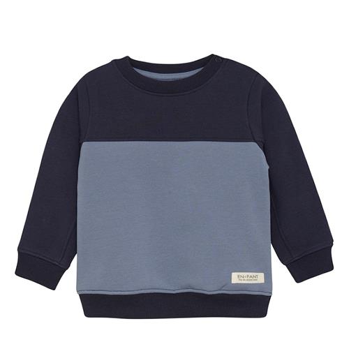 EnFant Sweatshirt Parisian Night 68 cm  Marineblå  68 cm  Drenge