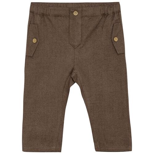 EnFant Pants Woven  Chocolate Brown 62 cm  Brun  62 cm  Drenge