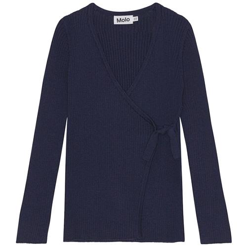 Molo Gwyn Cardigan Navy Sky 110/116 cm  Marineblå  110/116 cm  Piger
