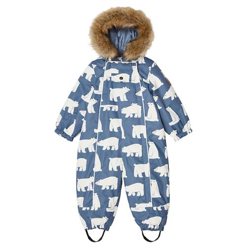 Kuling Val D'Isere Vinter-overtræksdragt Polar Bear 86 cm  Blå  86 cm  Drenge, Piger