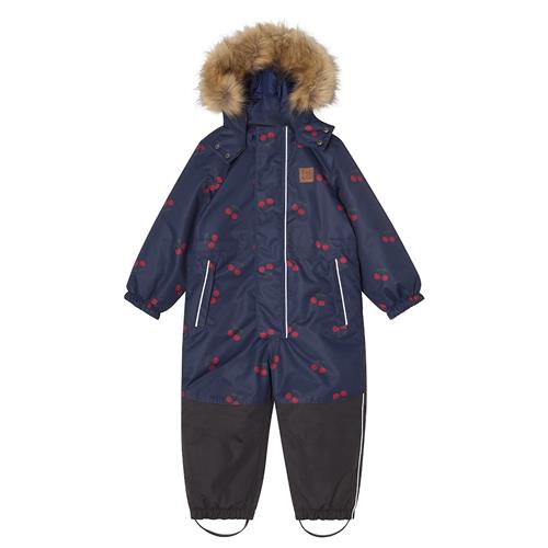 Kuling Chamonix Vinter-overtræksdragt Navy Cherry 86 cm  Marineblå  86 cm  Drenge, Piger