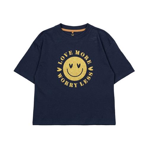 The New Neema Tee Mood Indigo Mood Indigo 5-6 Y  Marineblå  5-6 år  Piger