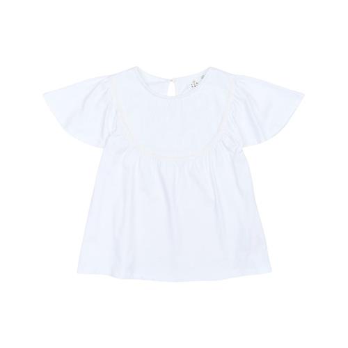 The New Navalia Til Toppen Bright White Bright White 3-4 Y  Hvid  3-4 år  Piger