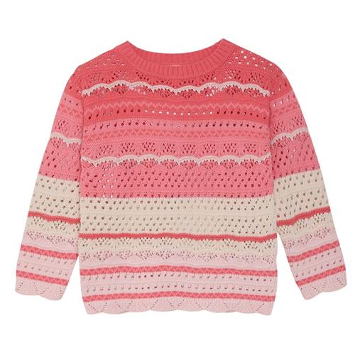 Minymo Strikket Pullover Rosen Quartz 104cm  Lyserød  104 cm  Piger