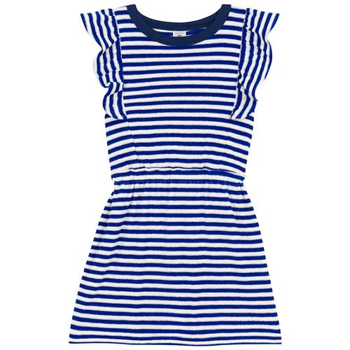 Petit Bateau Stribet Kjole Navyblå 4 Y  Blå  4 år  Piger