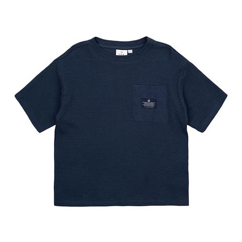 The New Nudvig Tee Mood Indigo Mood Indigo 5-6 Y  Marineblå  5-6 år  Drenge