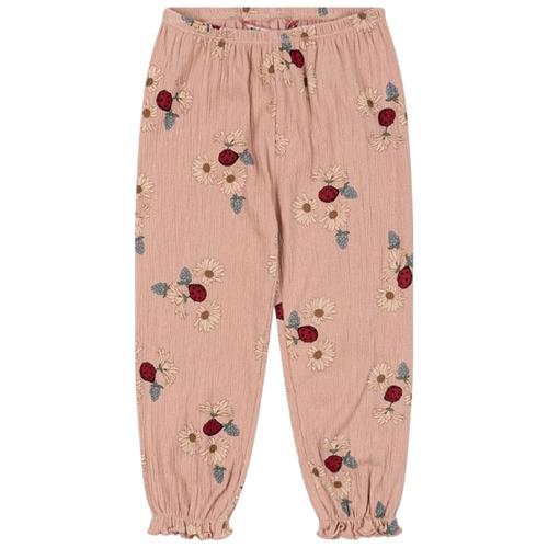 Konges Sløjd Chleo Bukser Ladybug Daisy Blush 3 months  Lyserød  3 måneder  Piger