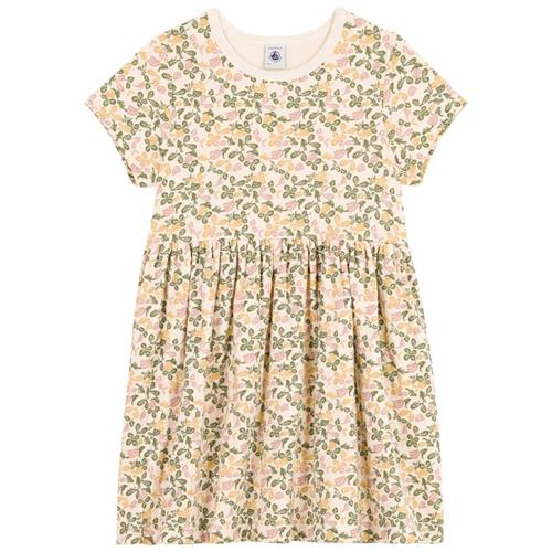 Petit Bateau Blomstret Kjole Cremefarvet 3 Y  Creme  3 år  Piger