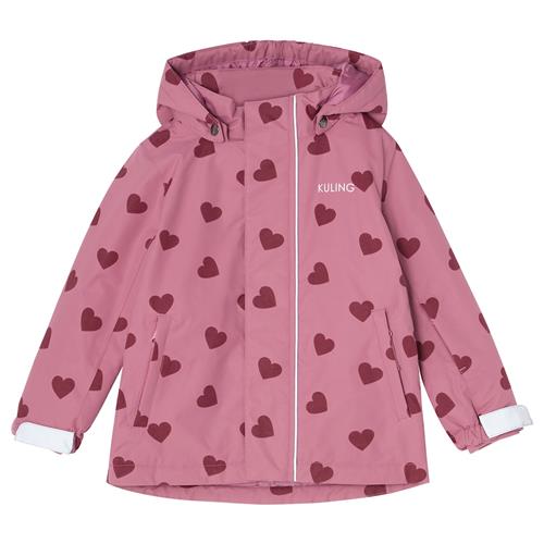 Kuling Sarek Skijakke Mauve Hearts  122 cm  Lilla  122 cm  Drenge, Piger