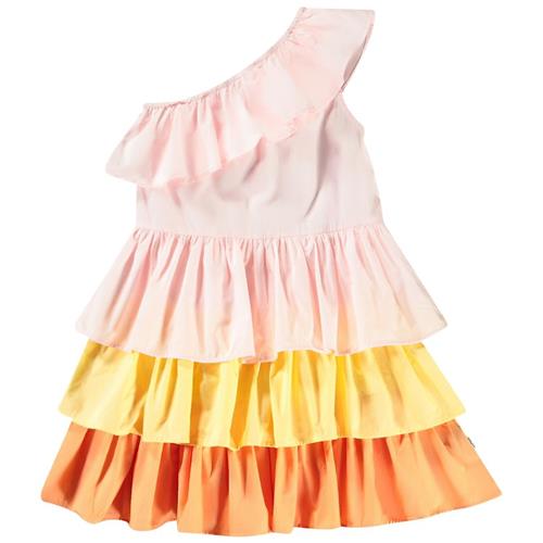 Molo Cora Short-Sleeved Dress Charlotte Pink 146/152 cm  Lyserød  146/152 cm  Piger