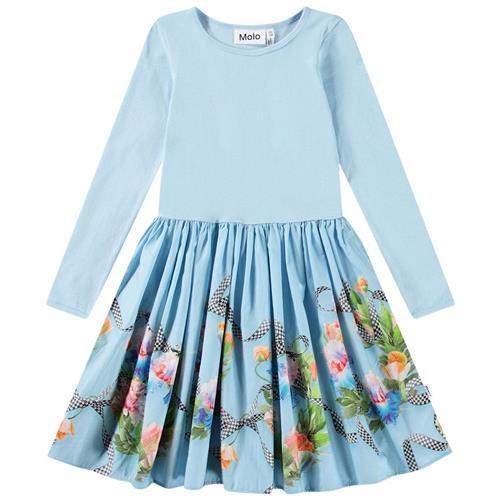 Molo Casie Long-Sleeved Dress Celebration 122/128 cm  Blå  122/128 cm  Piger