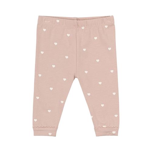 The New Siblings GOTS Nova Leggings Adobe Rose Adobe Rose 74 cm  Lyserød  74 cm  Piger