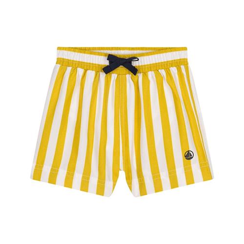 Petit Bateau Stribede Badebukser Gul 18 Months  Gul  18 måneder  Drenge