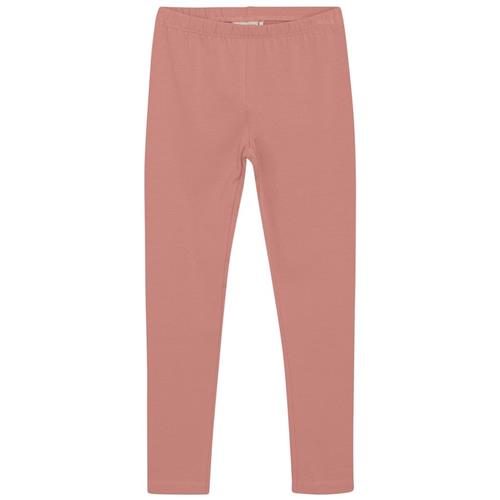 Minymo GOTS Leggings Rosette 116 cm  Lyserød  116 cm  Piger