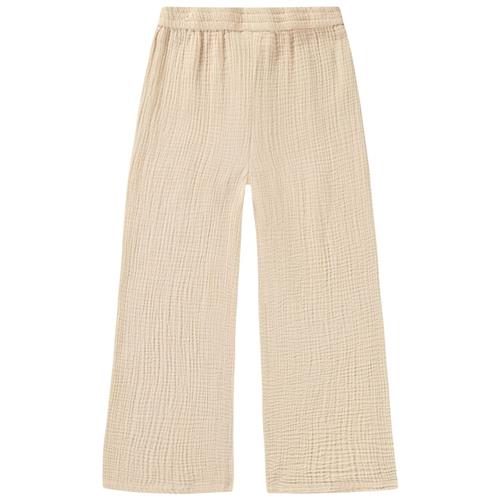 Molo Agatha Woven Pants Brazilian Sand 104cm  Beige  104 cm  Piger