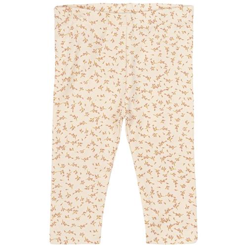 The New Siblings GOTS Nora Leggings White Swan White Swan 74 cm  Creme  74 cm  Piger