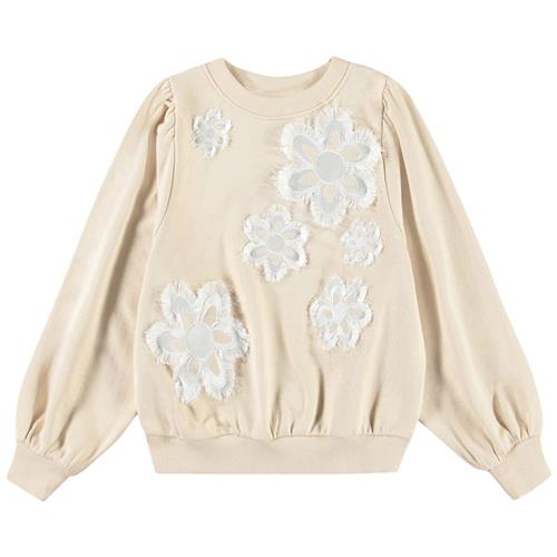Molo Mary Sweatshirt Brazilian Sand 98 cm  Beige  98 cm  Piger