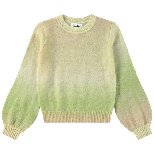 Molo Gemina Jumper Soft Space 122/128 cm  Grøn  122/128 cm  Piger