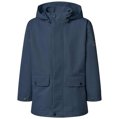 Molo Windy Rain Jacket Mood Blue 92/98 cm  Marineblå  92/98 cm  Drenge, Piger