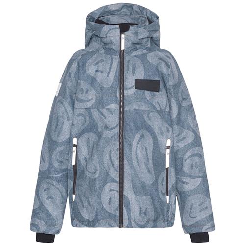 Molo Castor Jakke Denim Swirley 104cm  Blå  104 cm  Drenge