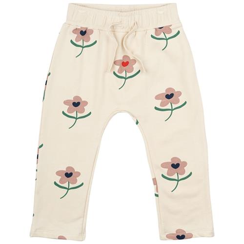 The New Siblings GOTS Netty Joggingbukser White Swan White Swan 110 cm  Creme  110 cm  Piger