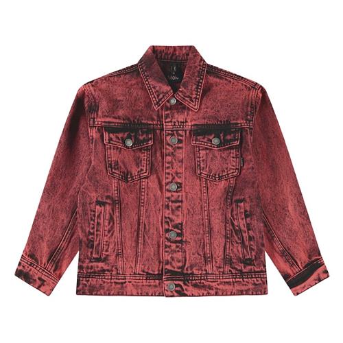 Molo Honore Denim Jacket Fiesta Dye 98 cm  Rød  98 cm  Drenge, Piger