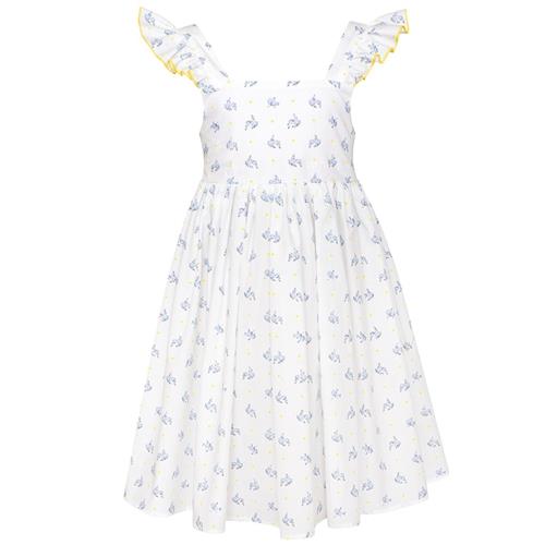 Paade Mode Blomstret Kjole Pearl White 5 Y  Hvid  5 år  Piger