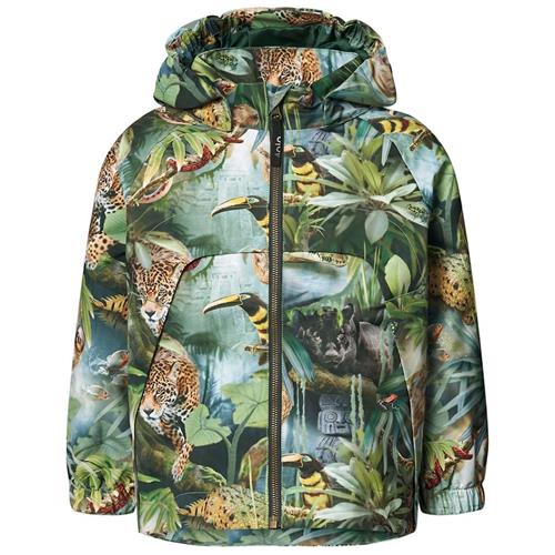 Molo Hoplas Jacket Jungle Life 92 cm  Grøn  92 cm  Drenge, Piger