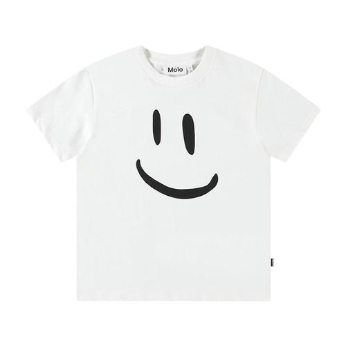 Molo Roxo T-Shirt White 128 cm  Hvid  128 cm  Drenge, Piger