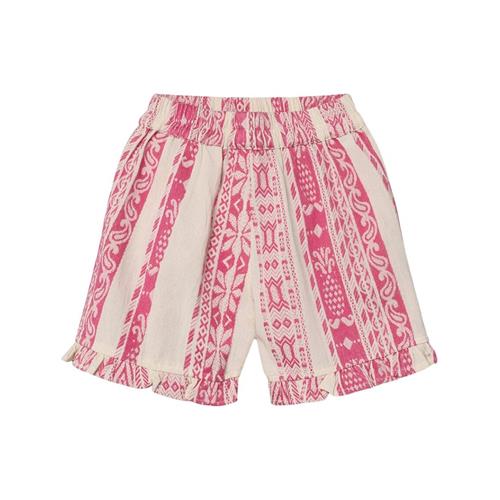 Fliink Addie Shorts Cloud Dancer Pink Stripe 2 Y  Lyserød  2 år  Piger