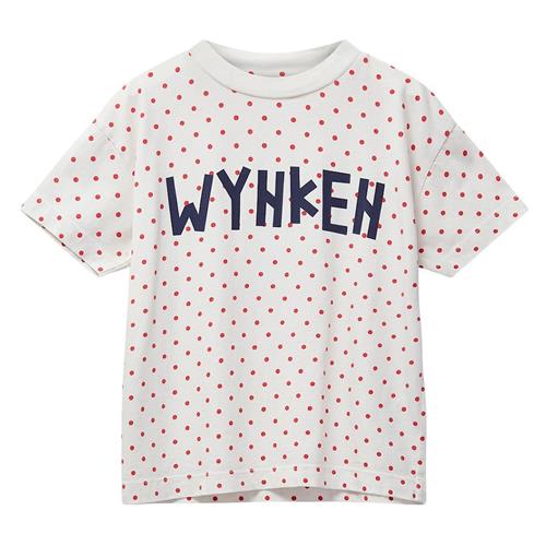 Wynken Ribbon T-shirt Ecru 2 Y  Creme  2 år  Drenge, Piger