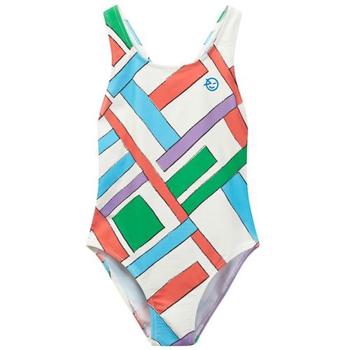 Wynken Kite Badedragt Kite Check 4 Y  Lilla  4 år  Piger