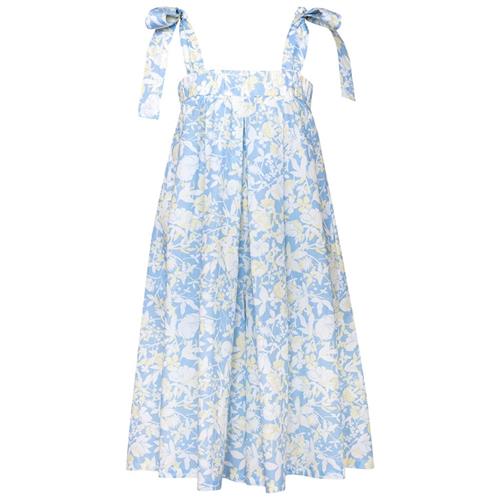 Paade Mode Blomstret Jumpsuit Anemone Blue 5 Y  Blå  5 år  Piger