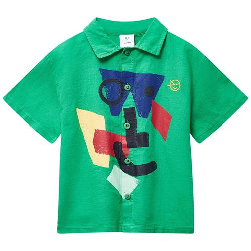 Wynken Camp Skjorte Fresh Green 8 Y  Grøn  8 år  Drenge, Piger