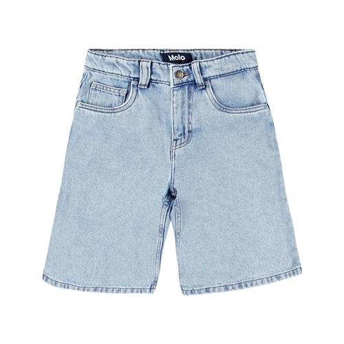 Molo Art Woven Pants Washed Down 152 cm  Blå  152 cm  Drenge, Piger