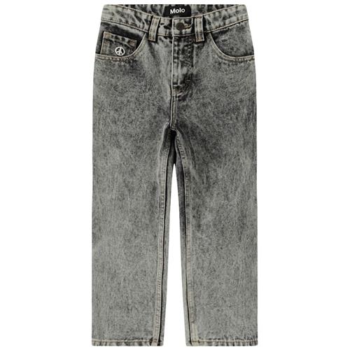 Molo Aska Woven Pants Grey Stonewash 152 cm  Grå  152 cm  Drenge, Piger