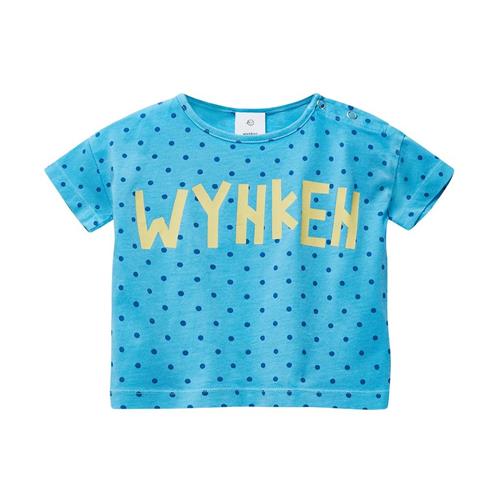 Wynken Mini Ribbon T-shirt Sky Blue 18 months  Blå  18 måneder  Drenge, Piger